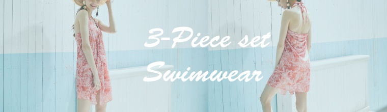 3-Piece set Swimwear｜3点セット水着