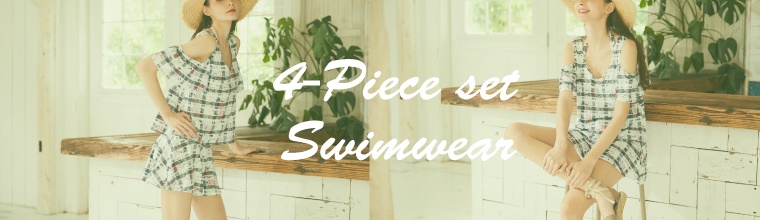 4-Piece set Swimwear｜4点セット水着