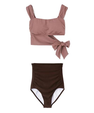 【SALE】【ナチュラルシェイプスイム　ライト】ノンワイヤービキニ　9M・11L　【San-ai Resort（サンアイリゾート）】