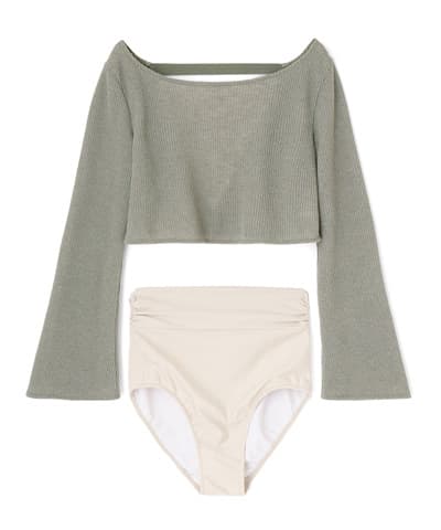 【SALE】トップス付き3点セット水着　9M　【San-ai Resort（サンアイリゾート）】