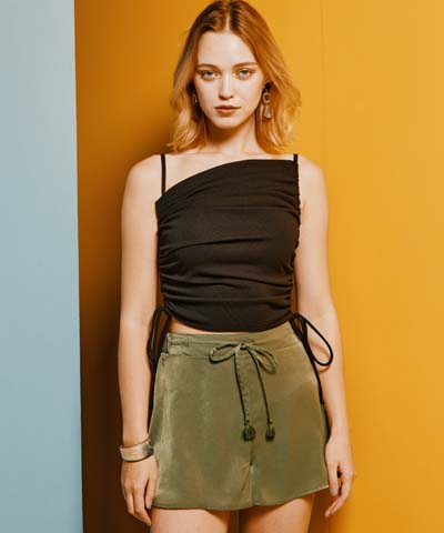 【SALE】マットサテンショートパンツM・L　【San-ai Resort（サンアイリゾート）】