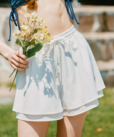 楊柳　ショートパンツ　M・L　【San-ai Resort（サンアイリゾート）】