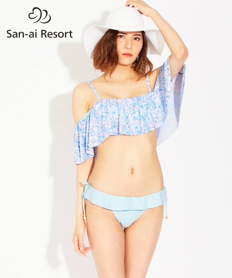 オフショルダー水着 三愛水着楽園 San Ai Resort 三愛リゾート 通販