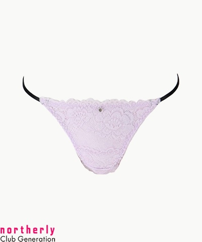 シンプル単色レースＴバックショーツ M 【northerly】