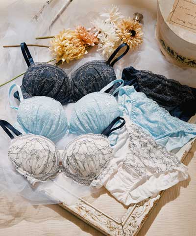 【SALE】クラシカルレースふわもりブラセット 【northerly】