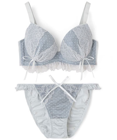 ドッティーティーズブラジャー＆ショーツセットグラマーサイズ  【northerly】