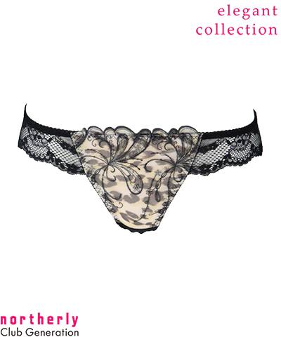 【上下別売】エレガントコレクション『レジーナ』Tバックショーツ Ｍ・Ｌ 【northerly】