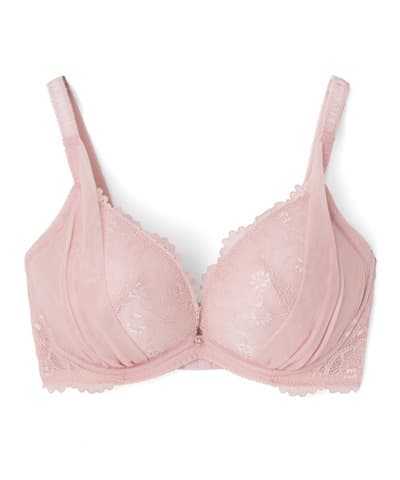 【SALE】【northerly bra フィットシリーズ 楽盛りフィット】　楽盛りチュールベール　ブラジャー単品　Iカップ　【northerly】