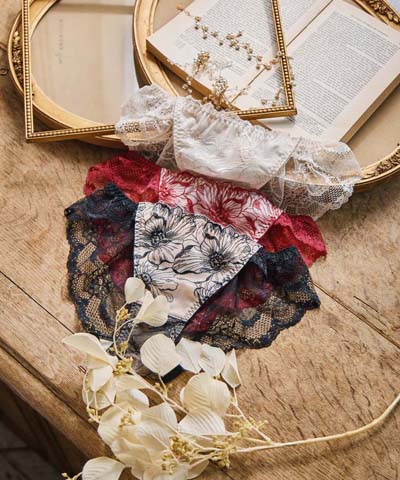 【SALE】エレガントコレクション【2409】バックレースショーツ  【northerly】