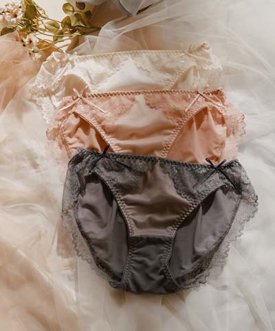 【northerly bra フィットシリーズ 楽盛りフィット】　楽盛りチュールベール　NEW-ショーツ単品　M/L　【northerly】